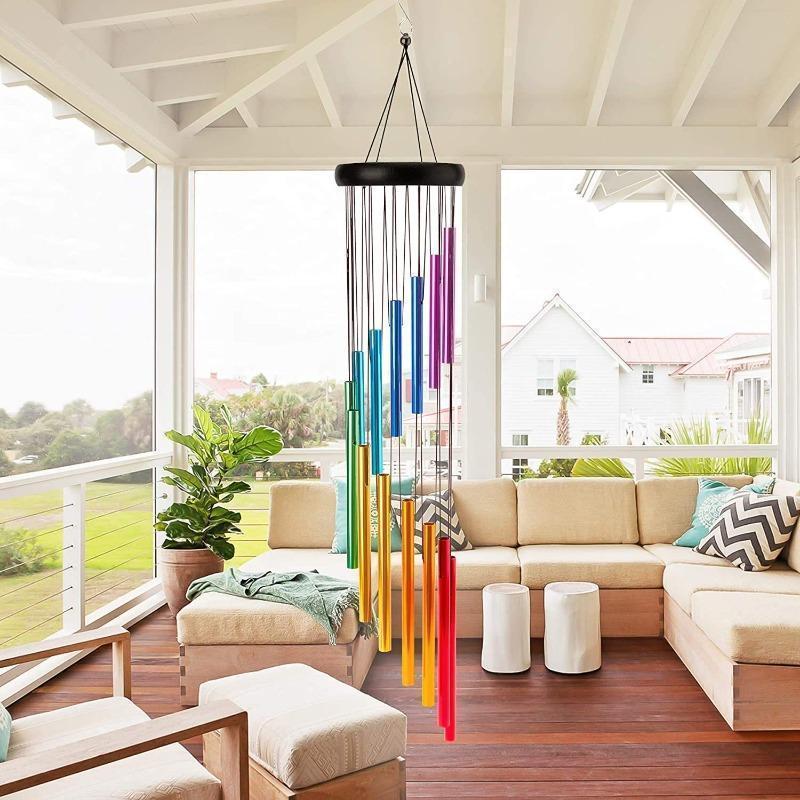 Wind Chime Tubular - Novas Sinos de Vento Criativas de