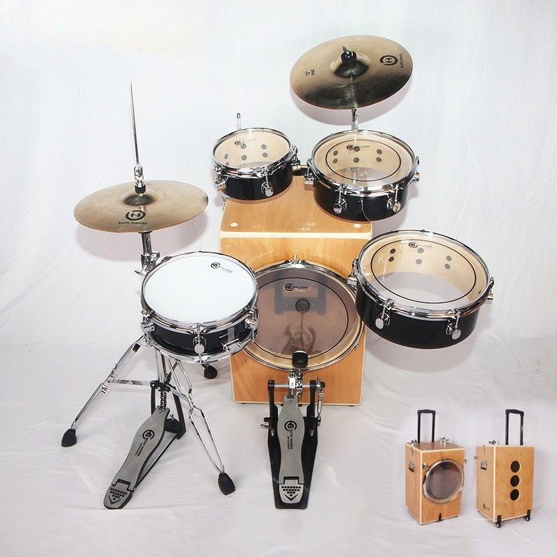 Cajon Box Drum - Cajon de Rua Portátil Sem Montagem,