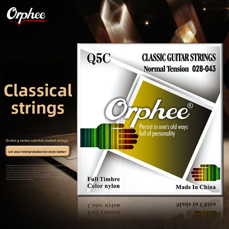 Classical Guitar Nylon - 10 peças acessórios de guitarra, cordas