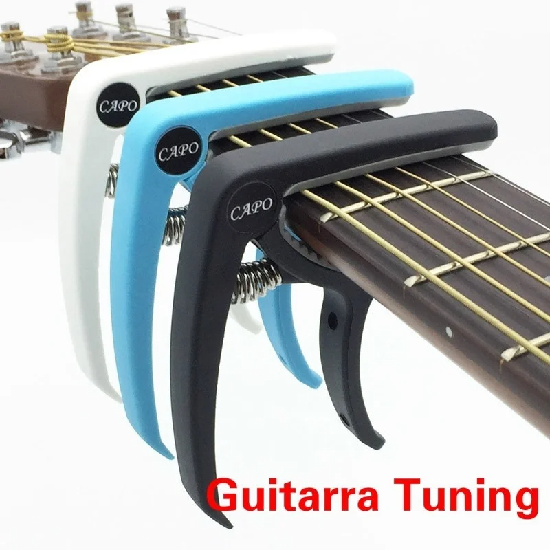 Classical Guitar Nylon - Capo de guitarra de plástico para