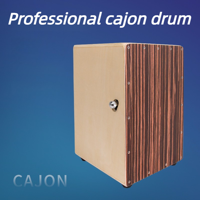 Cajon Box Drum - Caixa de cajon profissional, tambor de