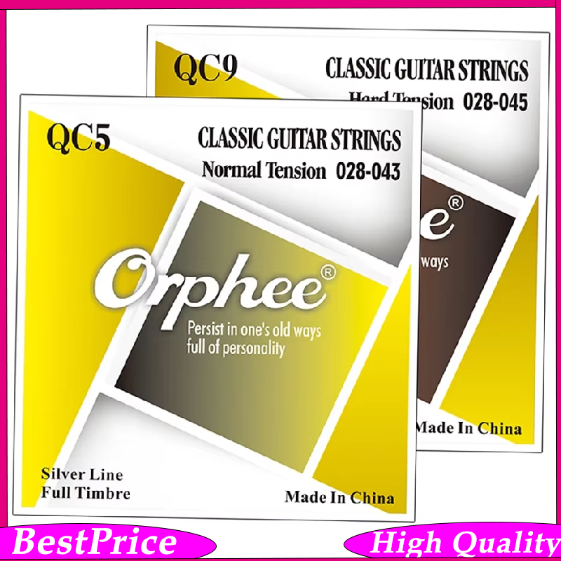 Classical Guitar Nylon - Cordas para Guitarra Clássica Orphee QC5