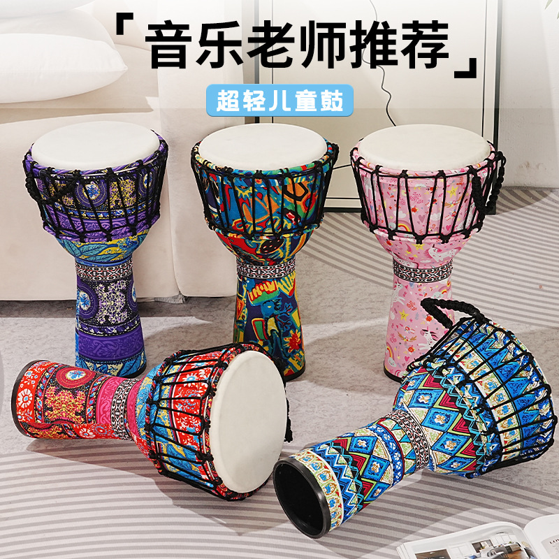 Musical Instrument Percussion - Tambor africano de PVC com pele