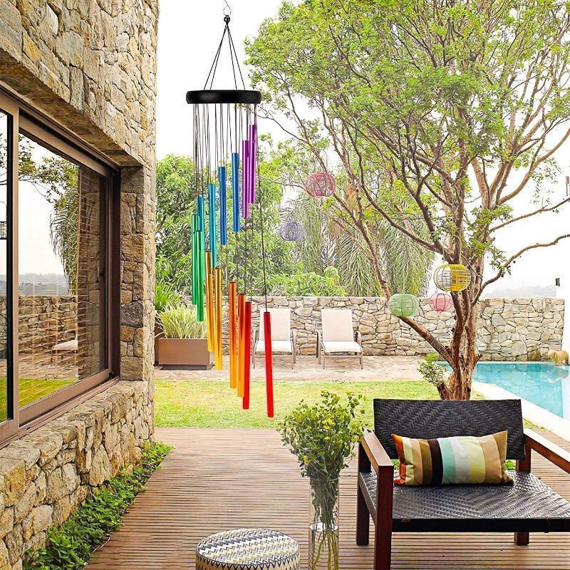 Novas Sinos de Vento Criativas - Wind Chime Tubular avaliação e preço