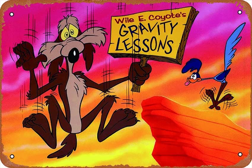 Ysirseu Wile E. Coyote e The R - Musical Instrument Sign avaliação e preço
