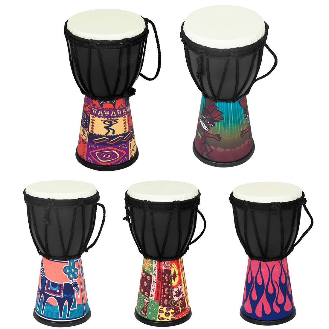 Tambor Africano Portátil para  - Musical Instrument Percussion avaliação e preço