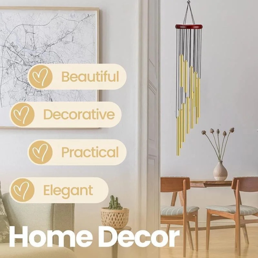 Sinos de Vento de Tubos de Alu - Wind Chime Tubular avaliação e preço