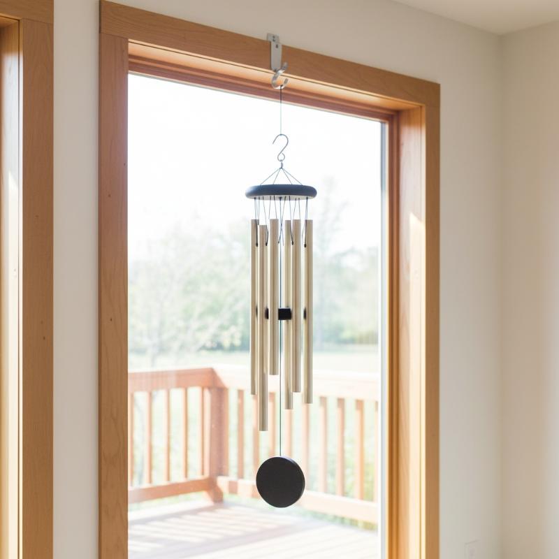 【D】Sino de Vento em Madeira Ve - Wind Chime Tubular avaliação e preço