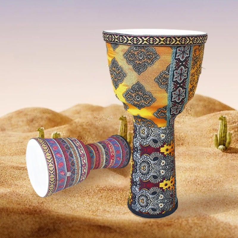 10 Polegada tambor djembe gran - Musical Instrument Percussion avaliação e preço