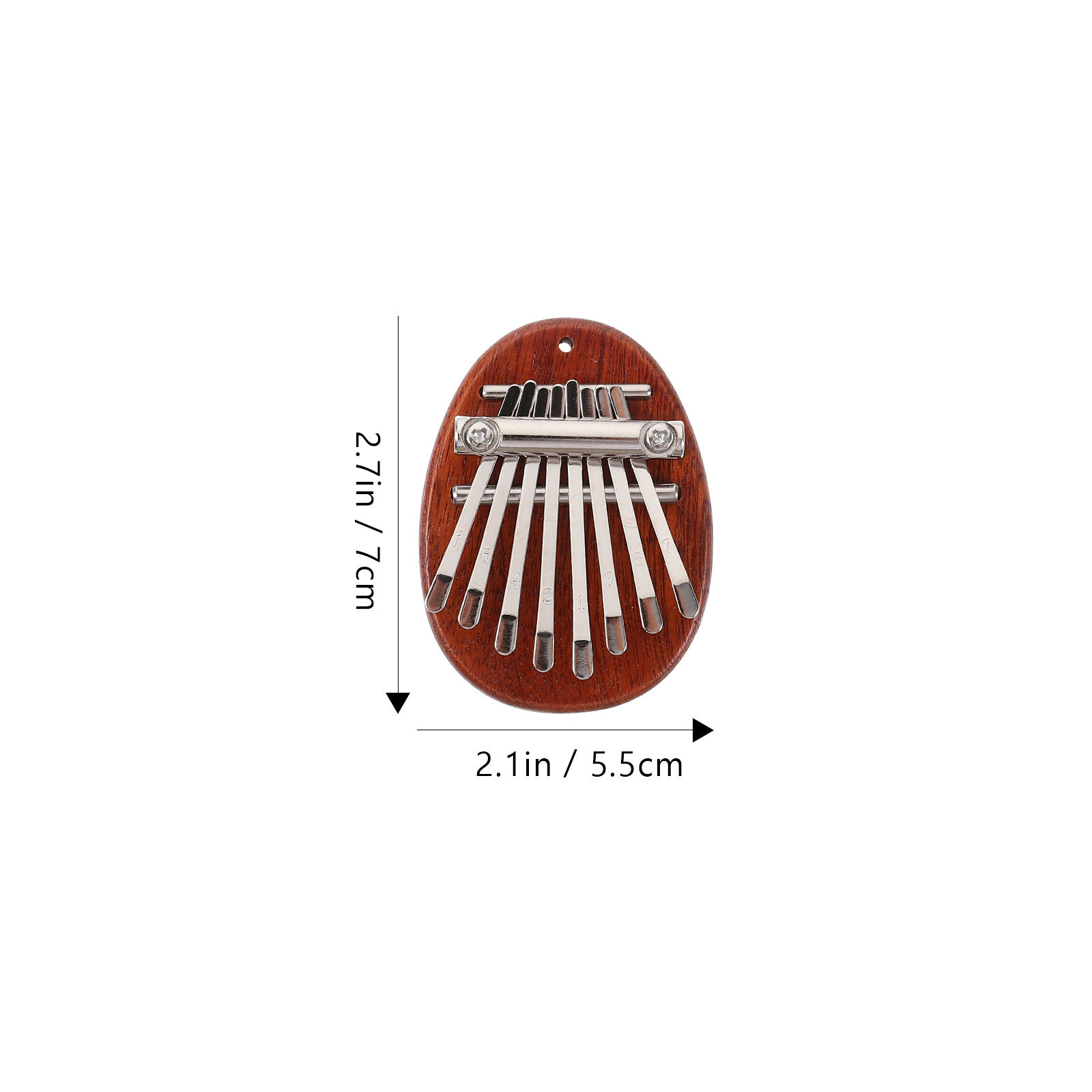 Conjunto de Kalimba Mini com 8 - Musical Instrument Percussion avaliação e preço