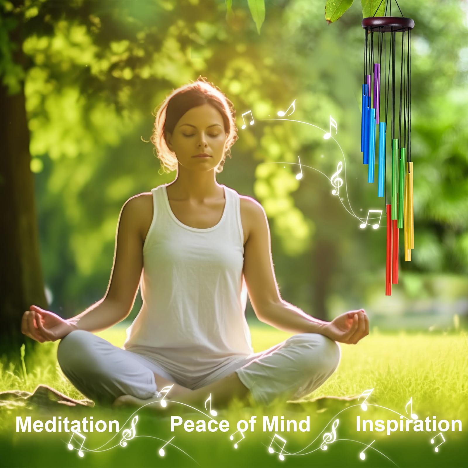 Novo 12 tubos sinos de vento a - Wind Chime Tubular avaliação e preço
