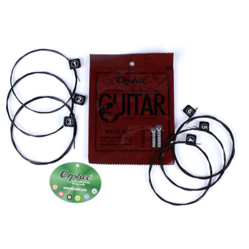 Venda quente 6 pçs/lote Nylon  - Classical Guitar Nylon avaliação e preço