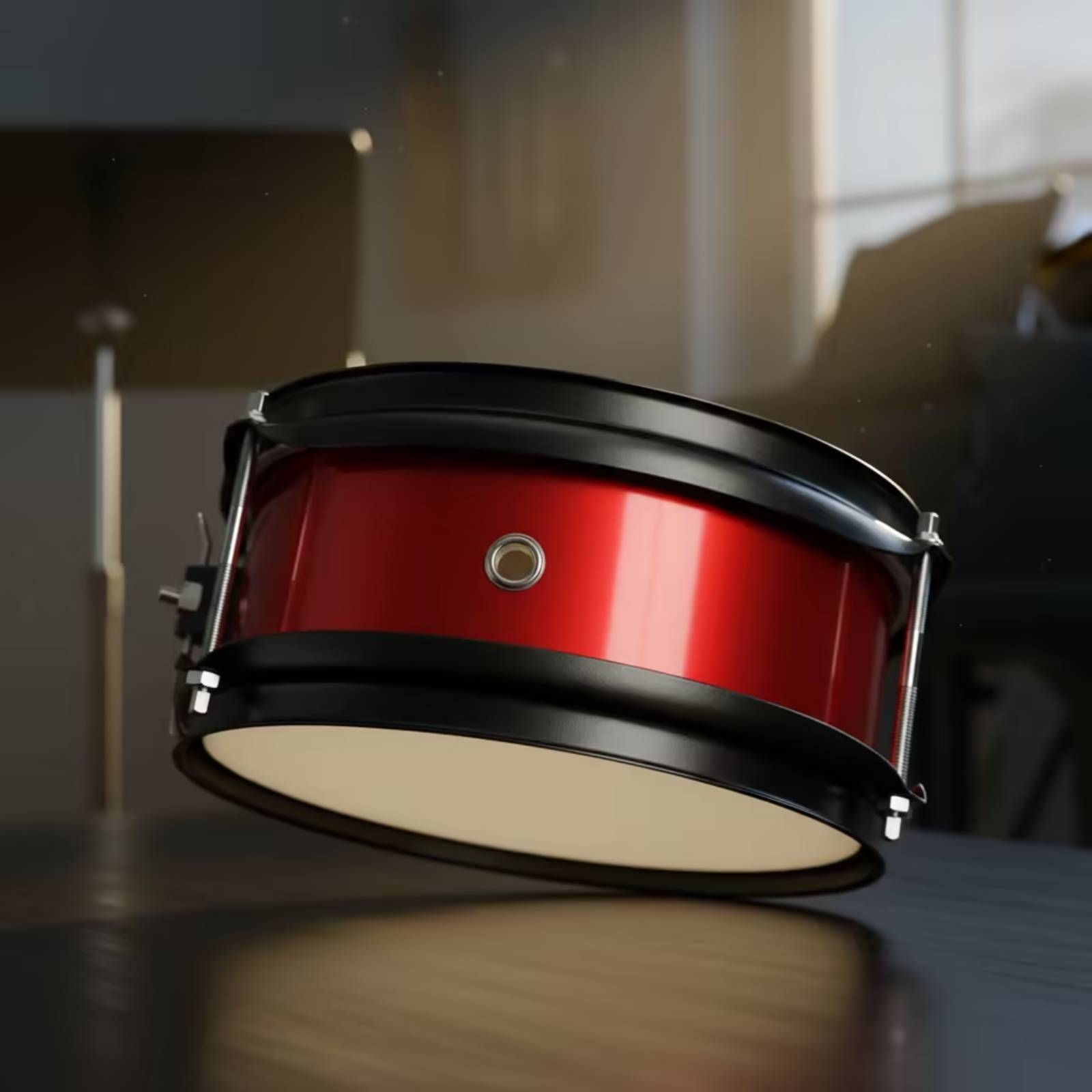 Tambor de Marcha Compacto com  - Musical Instrument Percussion avaliação e preço