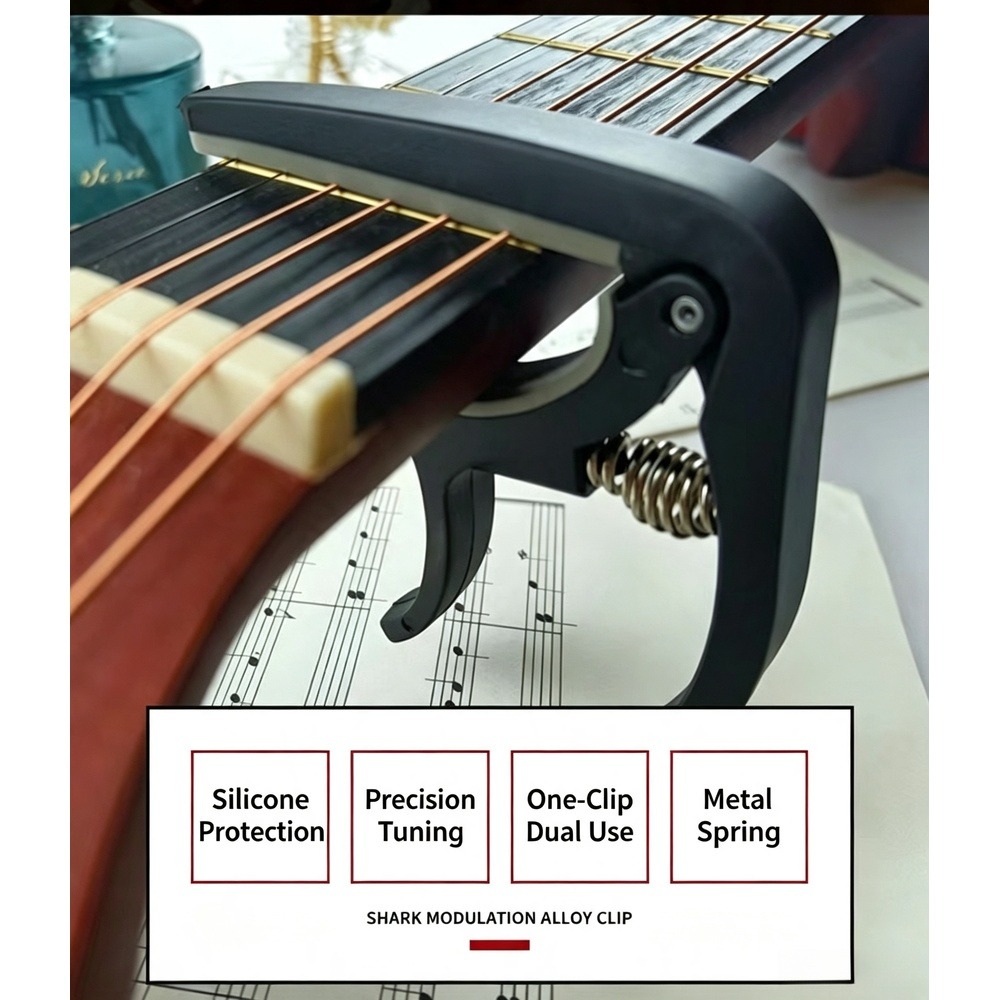 Capo de Guitarra 2 em 1 com Ex - Acoustic Guitar Dreadnought avaliação e preço