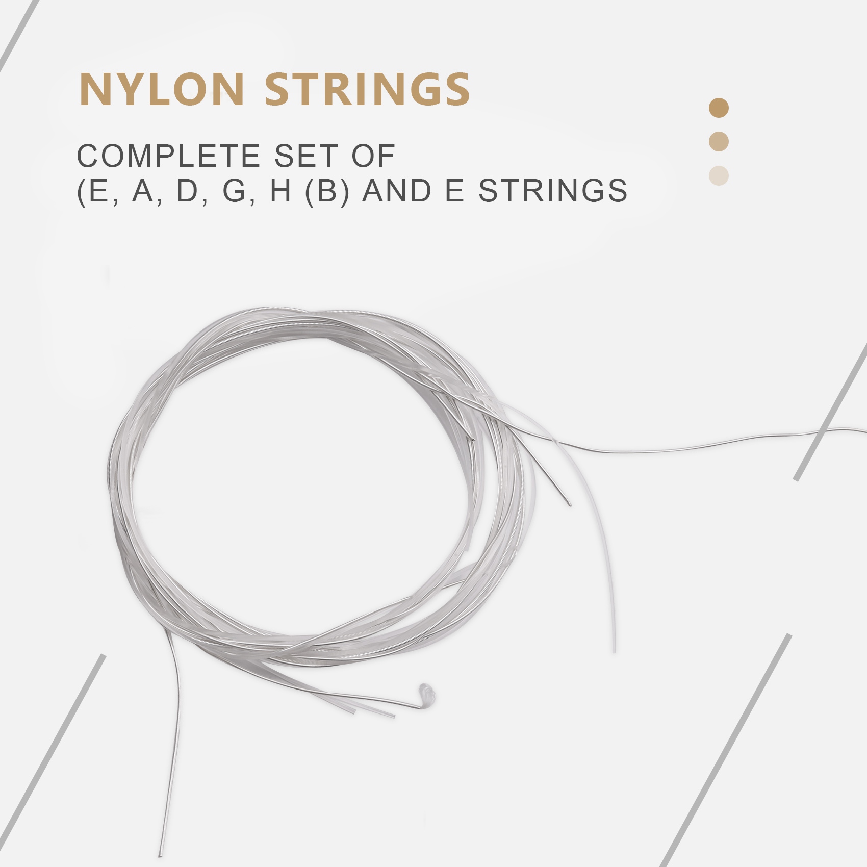 Corda de nylon 6X para violão  - Classical Guitar Nylon avaliação e preço