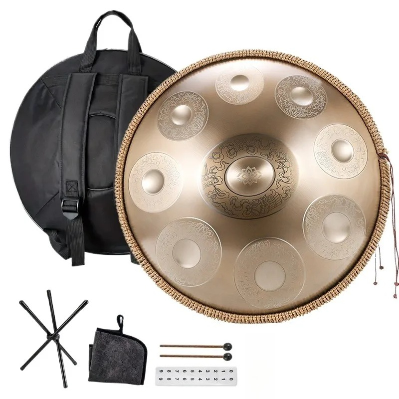 18 polegadas de aço inoxidável - Musical Instrument Percussion avaliação e preço