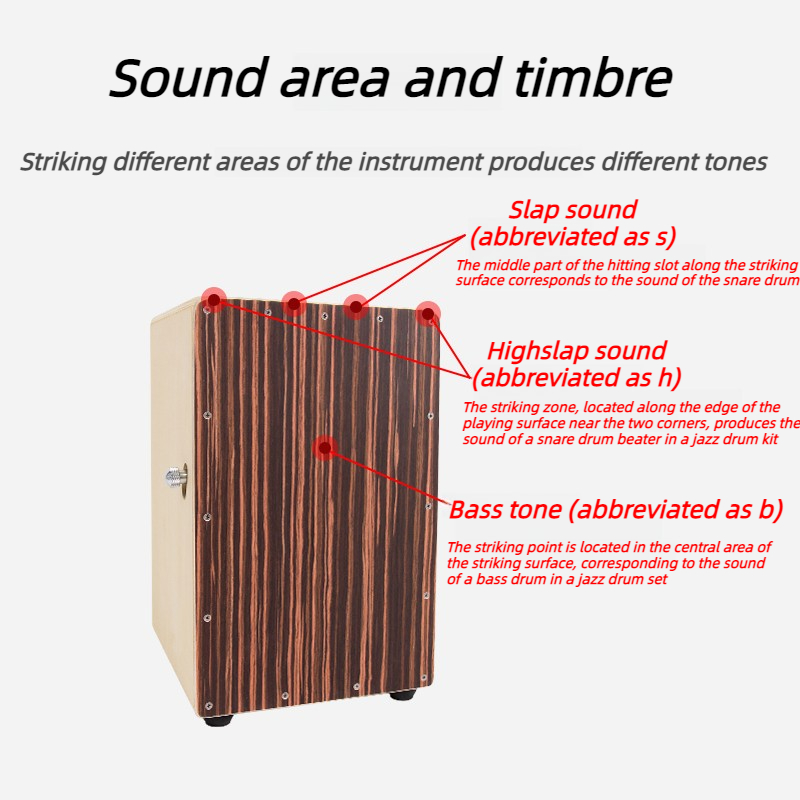 Caixa de cajon profissional, t - Cajon Box Drum avaliação e preço