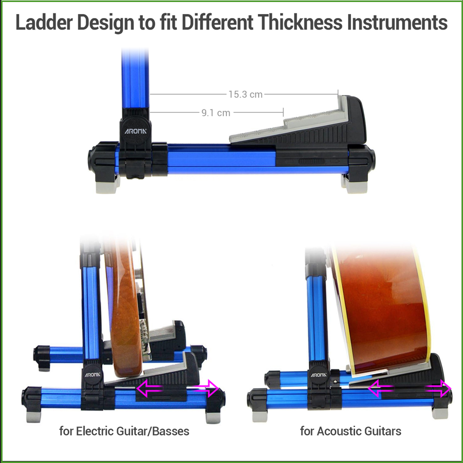 Suporte de Guitarra Dobrável e - Musical Instrument Bass avaliação e preço