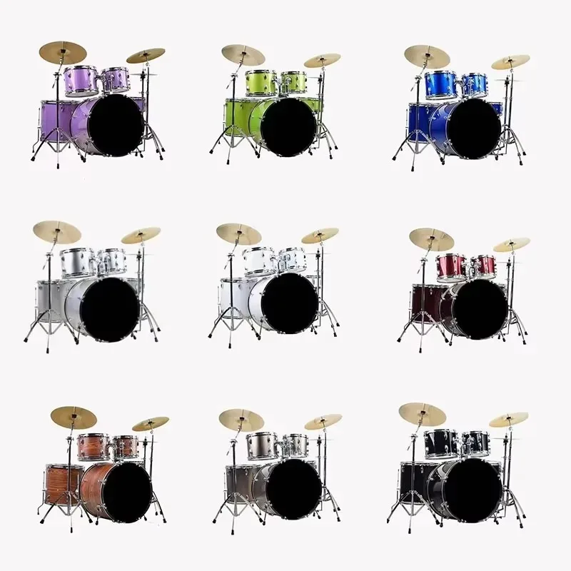 Conjunto de Bateria Aiersi par - Musical Instrument Percussion avaliação e preço