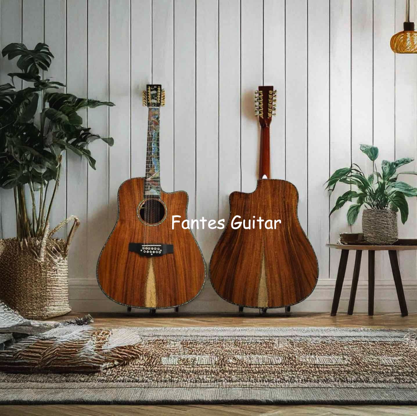 Guitarra Acústica Elétrica Del - Acoustic Guitar Dreadnought avaliação e preço