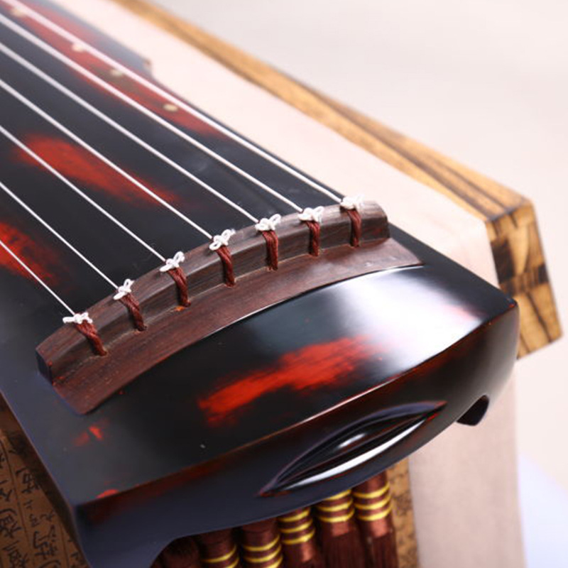 Guqin Zhongni prática de teste - Musical Instrument Old avaliação e preço