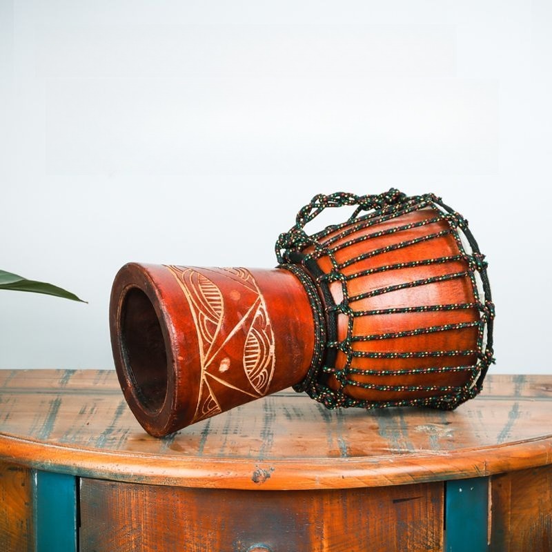 Tambor Africano Pequeno para C - Musical Instrument Percussion avaliação e preço