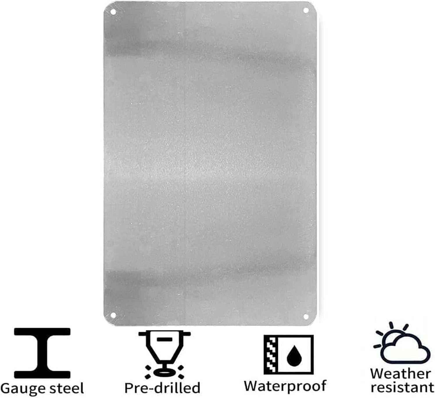 Placa de Metal, Em Esta Casa,  - Musical Instrument Sign avaliação e preço