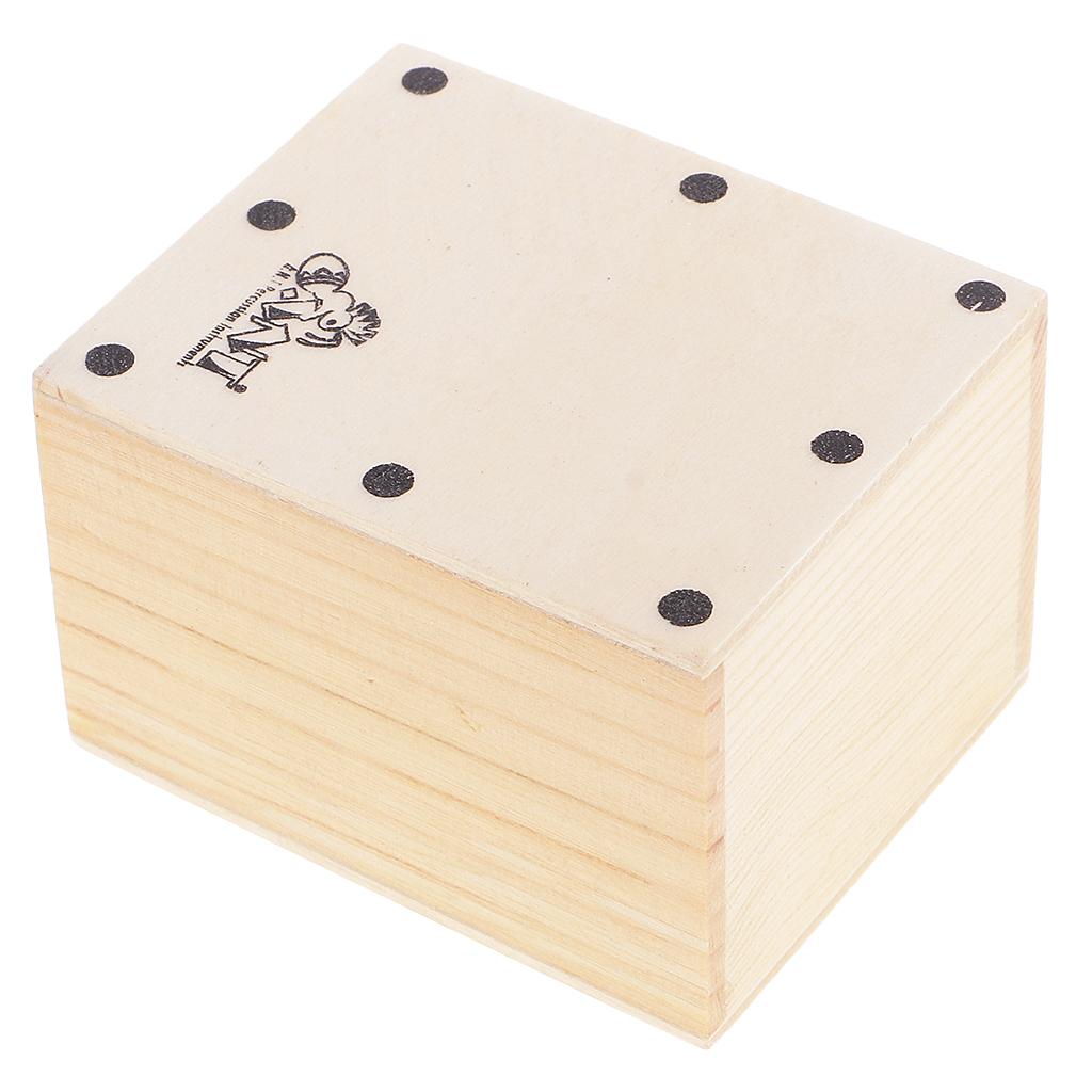 Mini Cajon de Areia de Madeira - Cajon Box Drum avaliação e preço