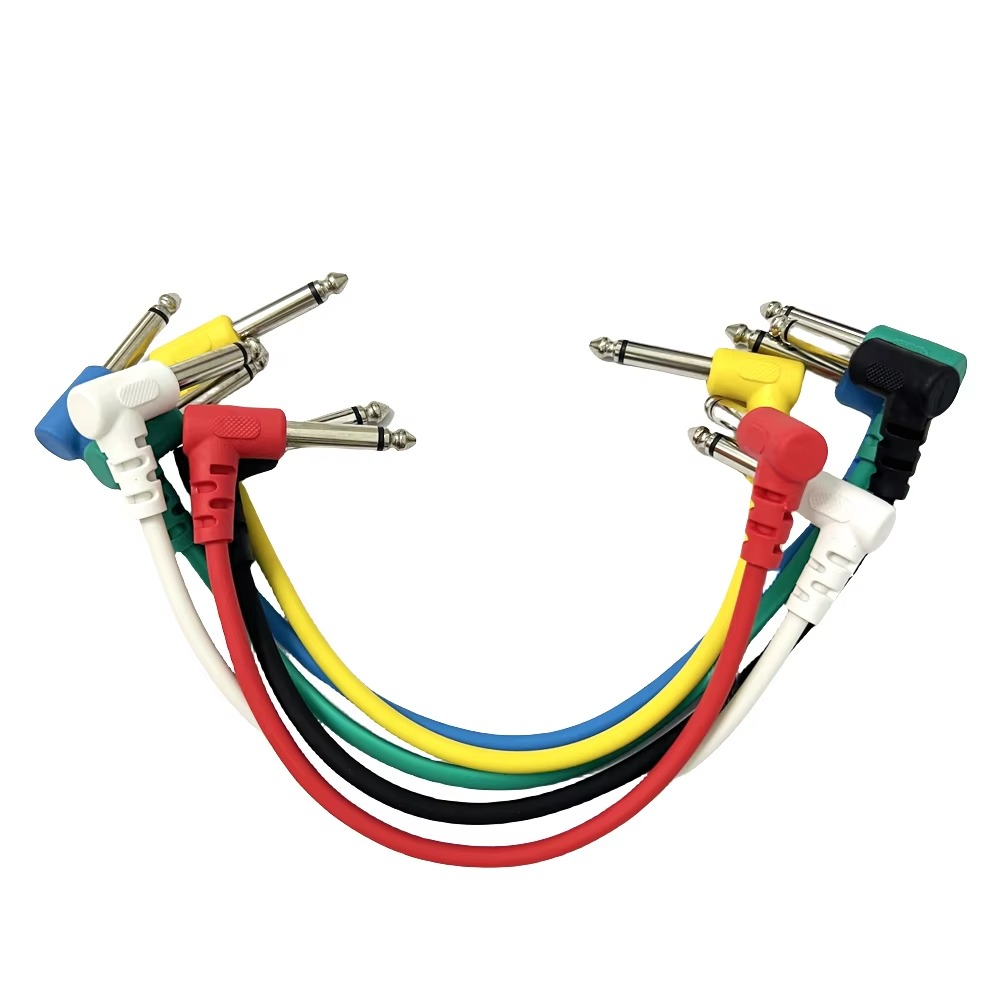 6 pçs cabo de áudio para áudio - Musical Instrument Bass avaliação e preço