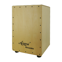 Cajon de Madeira Colorido, Ins - Musical Instrument Percussion avaliação e preço